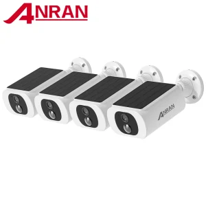 2K Solar Security Camera 4-Pack