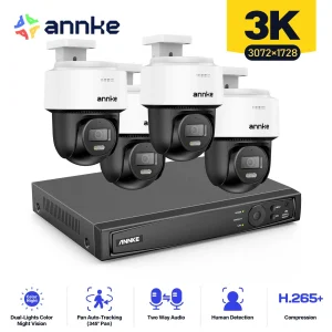 12MP 3K PoE Security Camera System