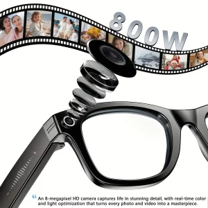 AI Camera Smart Glasses with Translation