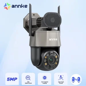 5MP PTZ WiFi Outdoor Security Camera