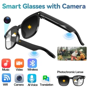Smart Glasses 8MP 4K Camera