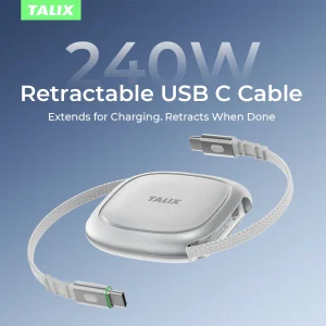 240W Retractable USB C Cable