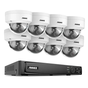 8MP 4K PoE Security Camera System
